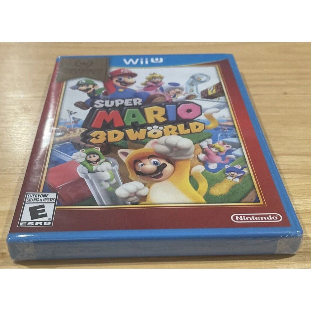 Super Mario 3D World (Nintendo Wii U, 2013) Nintendo Selects Sealed